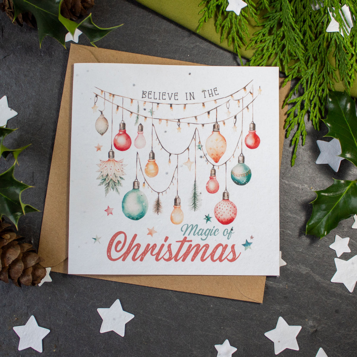 Plantable Christmas Card - Magic Of Christmas